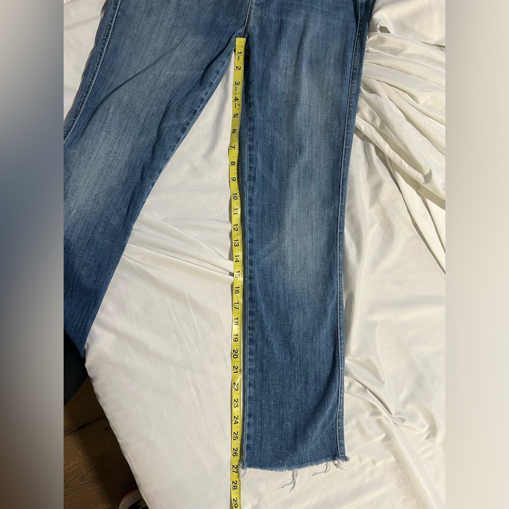 Mother denim -high waisted rascal ankle fray - Picture 9 of 12
